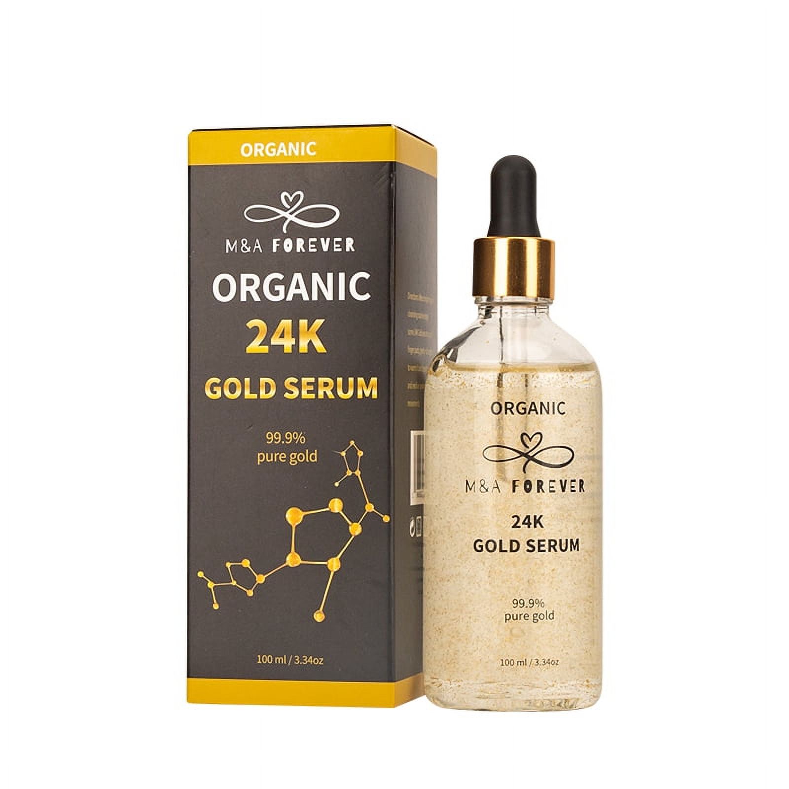 Organic 24k gold serum and Hyaluronic , ANTI-AGING