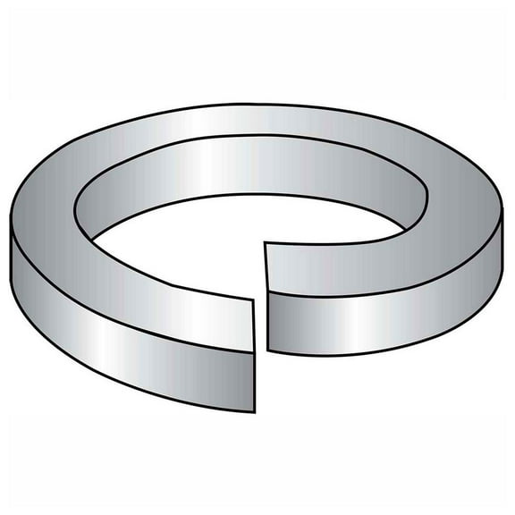 Split Lock Washer - 3/8"" - Steel - Zinc - Pkg of 500 - Brighton-Best 349008