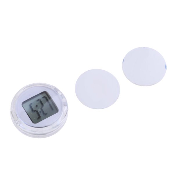 Impermeable Reloj de Montura a Prueba de Agua Marco de Reloj Moto Motocicleta Reloj Digital Macarena Reloj impermeable de la motocicleta