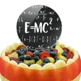thumbnail image 5 of Acrylic E=MC 2 Energy Mass Equation Albert Einstein Theory of Special Relativity Math Cake Topper Party Decoration for Wedding Anniversary Birthday Graduation, 5 of 6