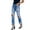 A, variant on Gubotare Mom Jeans Women's Curvy Totally Shaping Straight Jeans,A XL