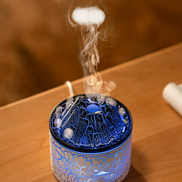 Viflosae Clearance Aromatherapy Essential Oil Diffuser, 180ml Cool Mist Diffuser/Humidifier With Flame & Volcano 2 Mist Mode, For Bedroom,Office, Timer & Auto Shut-Off, Gift Deals Flyer