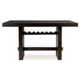 thumbnail image 4 of Signature Design by Ashley Burkhaus Dark Brown Counter Height Dining Table, 4 of 9