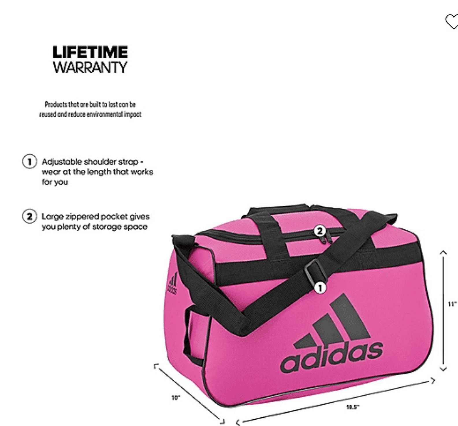Adidas 13" Travel Duffel Bag, Pink