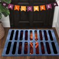 thumbnail image 3 of TRKIYQC Alfombra De Piso, Manta Cuadrada, Cubierta De Alcantarilla De Halloween Patrón De Mueca De Payaso Sala De Estar Dormitorio Puerta Antideslizante Decoración Familiar TRKIYQC casual, 3 of 8