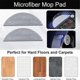 thumbnail image 3 of Mop Pad for Roborock Saros 10/S9 MaxV Ultra/S90ver/G30/A1460RR Spare Parts Reusable Washable Mopping, 3 of 5