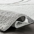 thumbnail image 4 of nuLOOM Carolyn Modern Shag Runner Rug, 2' 6" x 6', Beige, 4 of 5