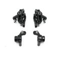 thumbnail image 1 of 1251 Rueda delantera 1252 Rueda trasera 1253 Accesorios de coche de control remoto en forma de C para Weili 144001, negro, 1 of 5