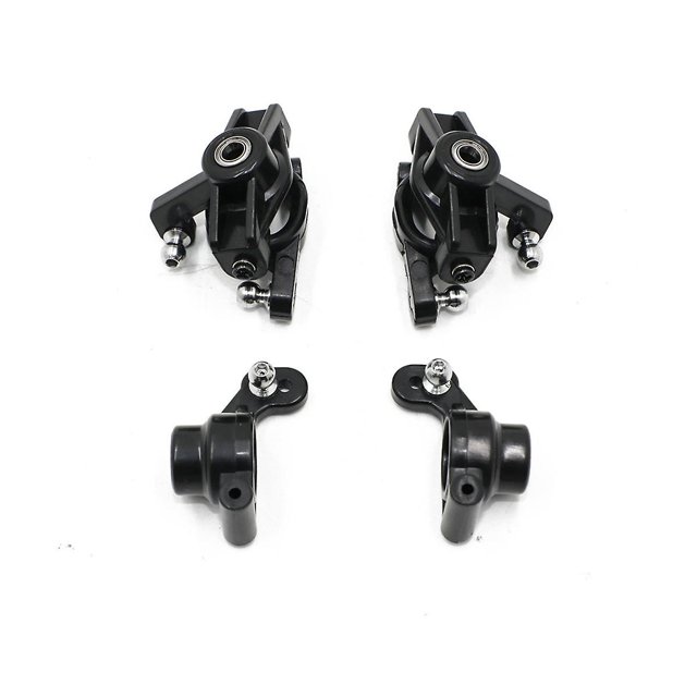 1251 Rueda delantera 1252 Rueda trasera 1253 Accesorios de coche de control remoto en forma de C para Weili 144001, negro