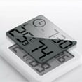thumbnail image 2 of Mini Thermometer Hygrometer Table Clock Wall Clock Kitchen Time Date Digital, 2 of 9