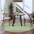 thumbnail image 4 of Cameo Green Retro Greek Key Large Area Rugs for Bedroom Living Room, Soft Non Slip Carpet Bedside Rug, Geometric Greece Ancient Rustic Round Floor Cover Kitchen Accent Rug 6' for Dining Room/Office, 4 of 9