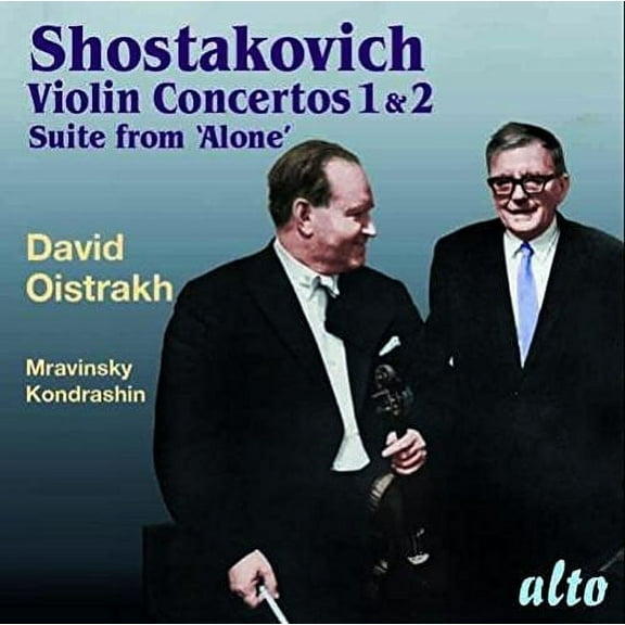 Shostakovich / Oistrakh,David/ Ussr State Sym Orch - Violin Concertos 1 & 2 Suite From Alone - Music & Performance - CD
