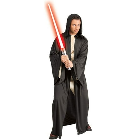 Morris Costumes Unisex Mens Sith Robe Star Wars Hooded Adult, Style RU16222