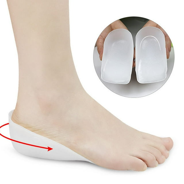 Almohadilla De Talón De Altura De Absorción De Impactos Unisex, Almohadilla De Talón De Elevación Transpirable Y Agradable Para La Piel, Para Hombres Y Mujeres, Trabajo O