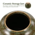 thumbnail image 3 of FONWILYO 1Set Ceramic Table Top Container 12.8X4.3in Round Shape for Tea and Coffee Storage, 3 of 8