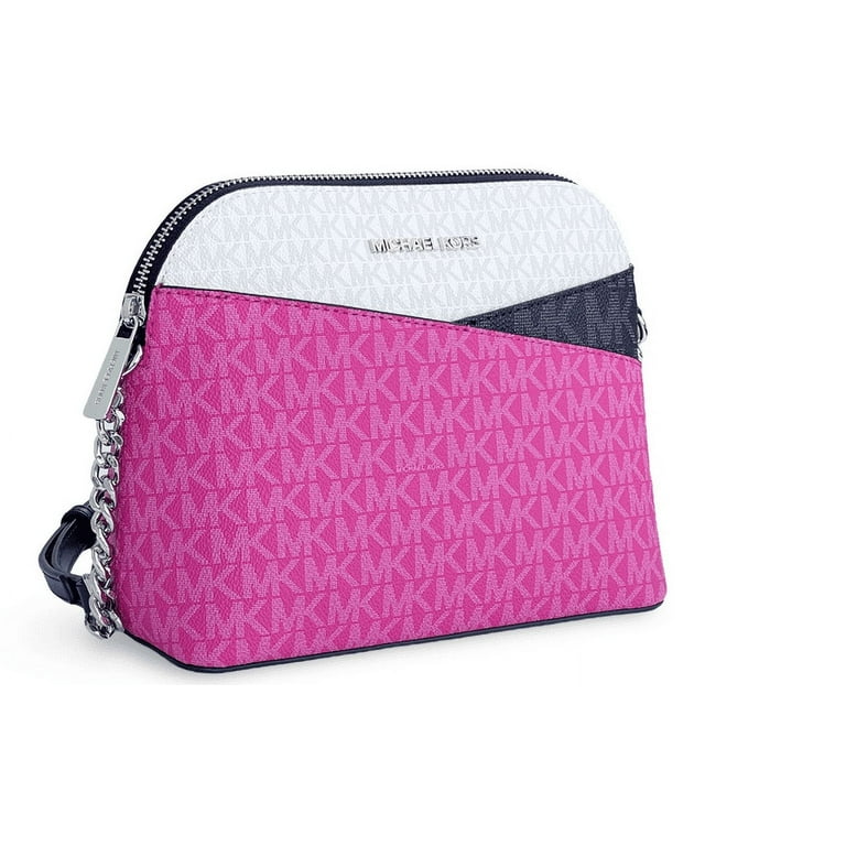 21年9月 Michael Kors★JET SET TRAVEL TECH CROSSBODY ピンク MICHAEL KORS JET SET TRAVEL SM CROSSBODY BAG TECH ATTACHED