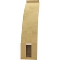 thumbnail image 4 of Ekena Millwork 3"W x 12"D x 12"H Lafayette Rough Cedar Woodgrain TimberThane Knee Brace, Primed, 4 of 6