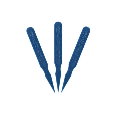 Medium Steak Marker-Blue, Package of 1000, Food Grade Plastic Color Coded Steak Temperature Marker