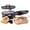 Grey Clear,3-Piece,3-Quart Prokeeper, variant on ProKeeper International Airtight Food Storage Container 3 Quart Terracotta Disk for Cookies Baked Goods Brownies Marshmallows Stackable Dishwasher Pantry Organizers