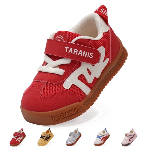 TARANIS Toddler Shoes for Boys and Girls, Non-Slip Breathable Mesh Sneakers