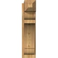 thumbnail image 2 of Ekena Millwork 8"W x 24"D x 32"H Olympic Rough Sawn Craftsman Outlooker, Western Red Cedar, 2 of 4