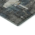 thumbnail image 4 of Addison Rugs Mayfield Washable Traditional Modern Charcoal Rectangle Rug, 8' x 10', 4 of 6