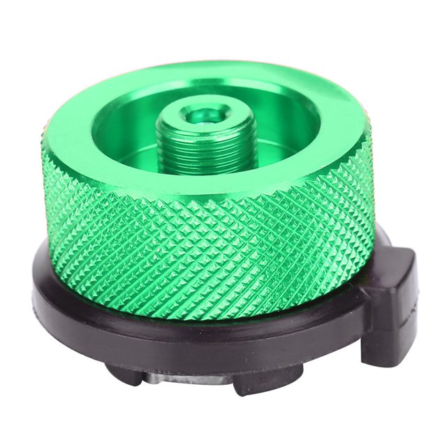 Adaptador de quemadores de Estufa al aire libre Sailing tipo tornillo verde