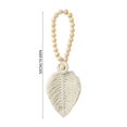 thumbnail image 4 of Door Beads Curtains,Wooden Bead Rope Hand-Woven Curtain Tiebacks - Decorative Curtain Holdbacks, 4 of 9
