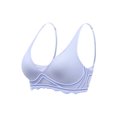 thumbnail image 6 of hotojiny Deep V Neck Bras for Women No Underwire Push Up Bras Wireless Seamless Bralettes Everyday Sleep T Shirt Bras, 6 of 6