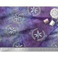 thumbnail image 3 of Soimoi Poly Georgette Fabric Leaves,Floral & Galaxy Texture Print Fabric by Yard 42 Inch Wide, 3 of 3