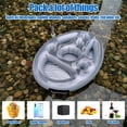 thumbnail image 2 of Soporte Flotante Para Beber, Enfriador De Agua Para Piscina De Gran Capacidad Con 8 Compartimentos, Bandeja Flotante Para Alimentos, Enfriador Inflable Para Piscina, Barra De Servicio Para Piscina De Muyoka Hogar, 2 of 7