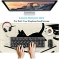 thumbnail image 2 of Cute Anime Cat Kawaii Desk Mat Beige Mouse Pads XXL, Anime Aesthetic Desk Pad Large, Cartoon Manga Gaming Deskmat Extend Keyboard Mat Pad, Desktop Decor Accessories for Women Girl 31.5x15.7 in, 2 of 6