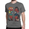 thumbnail image 1 of ¡Domo Kun Rockers! Camiseta para hombre y mujer, dibujos animados, Domo marrón, divertidas camisetas de cuello redondo, ropa de algodón., 1 of 7