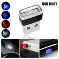 thumbnail image 3 of Walbest Universal USB Car Interior Ambient Atmosphere Lights, Mini Led USB Lights for Car Interior Trunk Ambient Atmosphere (Blue White Yellow Red Green Pink-purple Ice-blue), 3 of 7