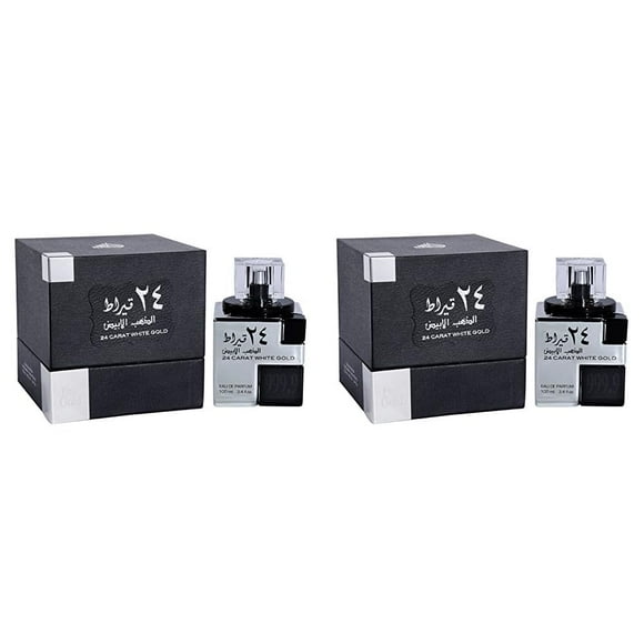 Perfume Lattafa 24 Quilates Oro Blanco Eau de Parfum 100 mL (x2)