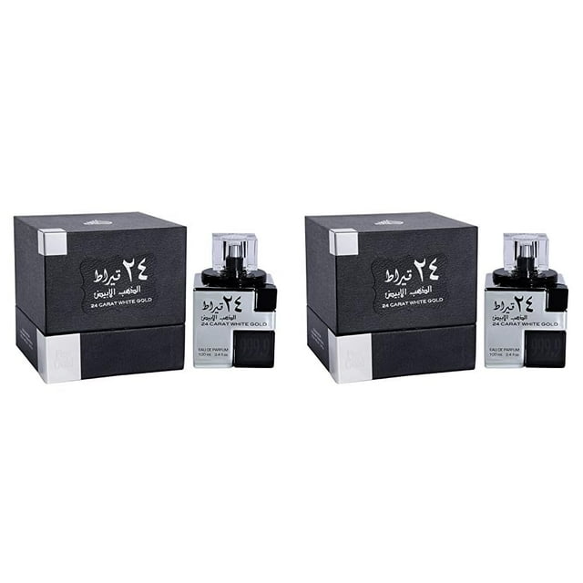 Perfume Lattafa 24 Quilates Oro Blanco Eau de Parfum 100 mL (x2)