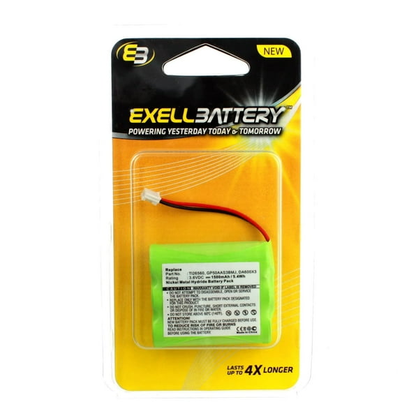 Cordless Phone Battery EBCP-366 Compatible with 23-298 2414 3300 3301 91076