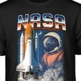 thumbnail image 2 of Teelocity NASA 80s Shuttle Graphic T-Shirt (Medium, Black), 2 of 4