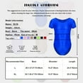 thumbnail image 4 of inhzoy Mens Workout Bodysuit Ultra Thin Skinny Jumpsuit Athletic Singlet Swimwear T-shirt Top, 4 of 4