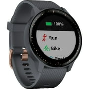 Vivoactive 3 Music, Granite Blue with Rose Gold