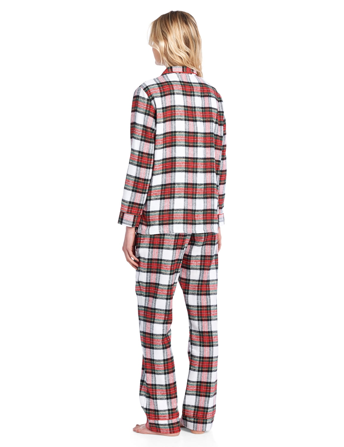 plaid pajama dress