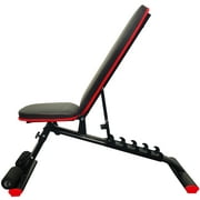 BalanceFrom Heavy Duty Adjustable and Foldable Utility Weight Bench, Lite, 800-Pound Capacity