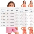 thumbnail image 3 of WRKEKC Girls Summer Outfits Plaid Gingham Colorful Sleeveless Halter Top and Matching Shorts Set for 0-6 Years, 3 of 8