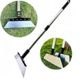 thumbnail image 3 of Yardvibe Garden Flat Shovel, Flat Floor Scraper with 4ft Long Handle, Heavy Duty Stainless Steel Garden Cleaning Shovel, Outdoor Scraper for Removing Snow, Ice, Weeds, Moss, Scraping, 3 of 9