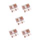 thumbnail image 1 of sweethay 12 piezas de metal práctico y versátil - Clip de artículos esenciales de oficina para cualquier lugar de trabajo en forma de Type2 NO2, 1 of 6