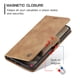 thumbnail image 5 of CaseMe Funda de Cuero para Samsung Galaxy S26 Ultra 5G, Funda de Cuero con Tapa y Tarjetero con Cierre Magnético a Prueba de Golpes Funda Protectora para Teléfono Samsung Galaxy S26 Ultra 5G 6,9", 5 of 12