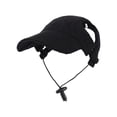 thumbnail image 2 of Pet Hat for Sun Protection, Adjustable Dog Baseball Cap with Ear Holes and Drawstring, Cute Sporty Headwear Visor Bonnet for Medium Large Dogs Cats, Outdoor Apparel Travel Gear, 2 of 6
