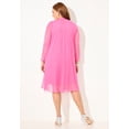 thumbnail image 2 of Catherines Women's Plus Size Beaded Trim Jacket Dress Set, 2 of 4