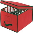 thumbnail image 3 of Whitmor Christmas Light Box - Holds 800 Lights - Red with Green Trim for Adults, 3 of 5