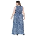 thumbnail image 3 of Plus Size Abstract Empire Waist Maxi Dress, 3 of 3